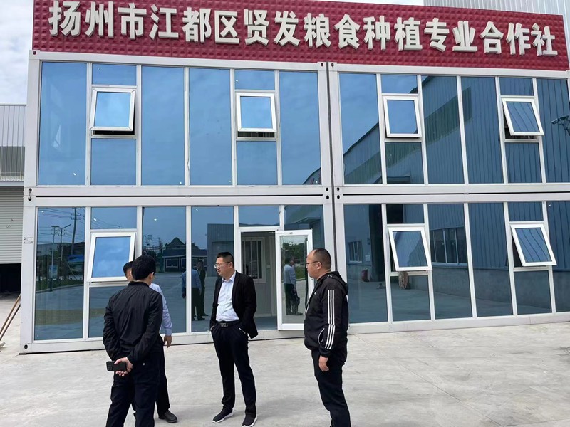 中心课题组赴江都区乡村振兴示范区项目现场调研