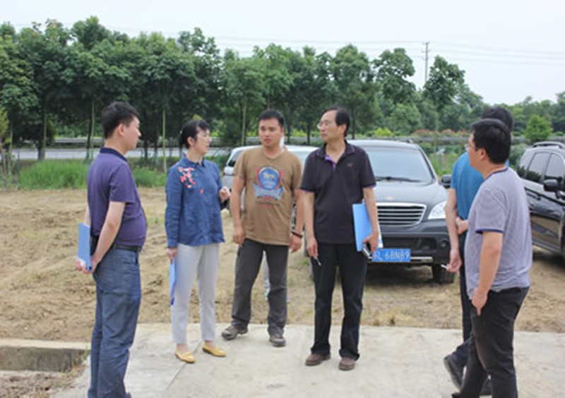 省农村产业指导中心组织专家验收丹阳市太湖面源污染治理项目