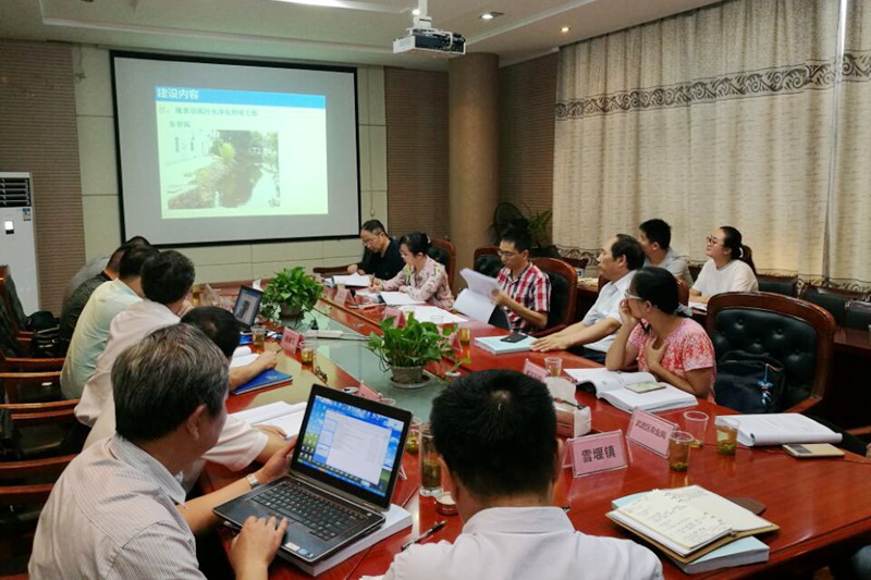省农村产业指导中心参加武进面源污染治理试点项目细化方案评审会