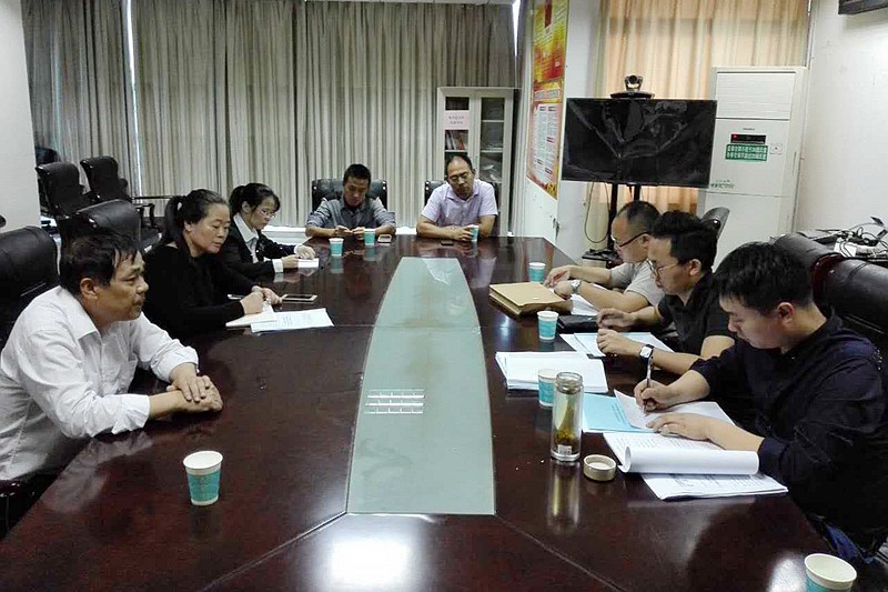 省农村产业指导中心调研泗洪及灌南畜禽粪污资源化利用整县推进项目