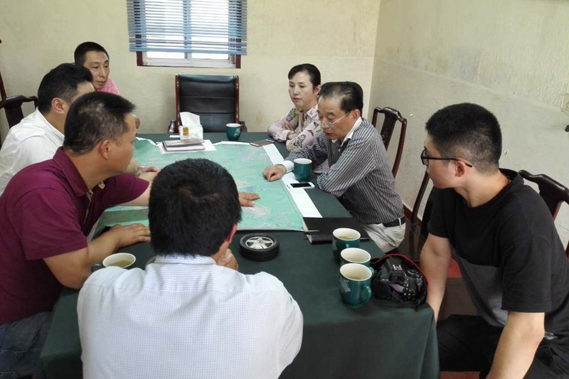 省农村产业指导中心前期调研六合马鞍机场噪音隔离区农业规划