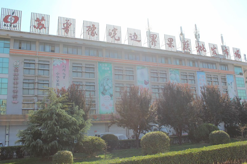 省农村产业指导中心信息网络部调研丰县及宿迁批发市场