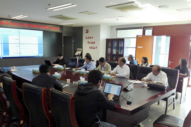 省农村产业指导中心参加太仓省级循环农业项目实施方案编制讨论会