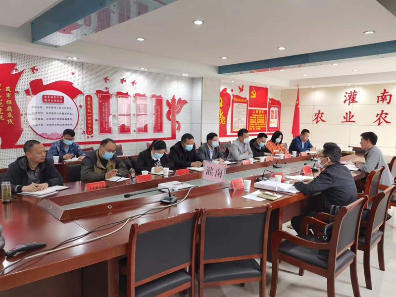 中心课题组参加灌南县乡村振兴示范区调研会