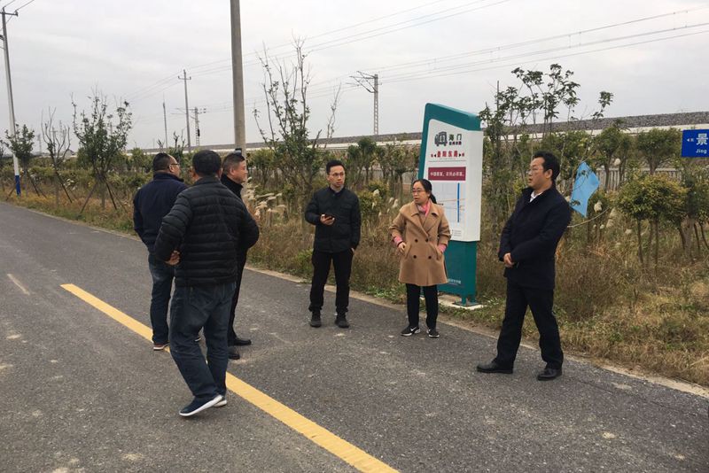 省农村产业指导中心开展海门市苏港铁路评估项目调研