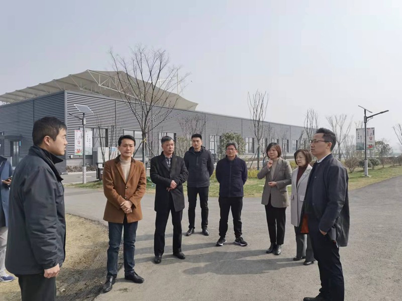 中心课题组赴常州市金坛区国家农村产业融合发展示范园进行前期调研