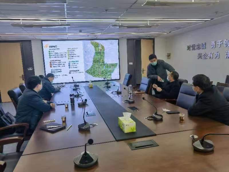中心课题组赴东海县进行东海现代农业（稻麦）科技产业示范园规划方案汇报